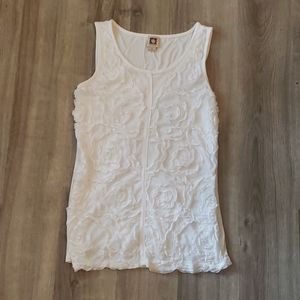 White Anne Klein  tank top size medium